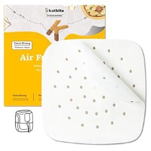 Katbite Heavy Duty Perforated Parchment Paper for Air Fryer