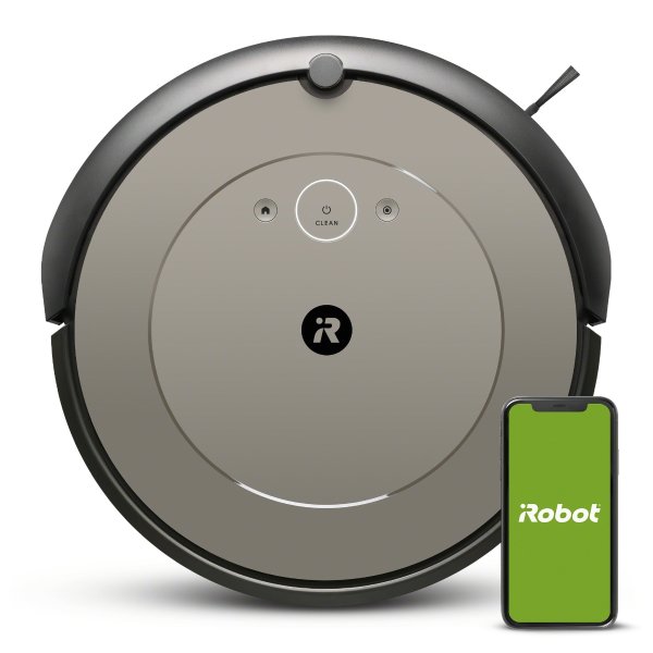 ® Roomba® i1 (1152) Robot Vacuum - Wi-Fi® Connected Mapping, Works with Google, Ideal for Pet Hair, Carpets