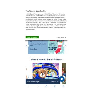 $0 Shop, Explore and Play at Build-A-Bear®