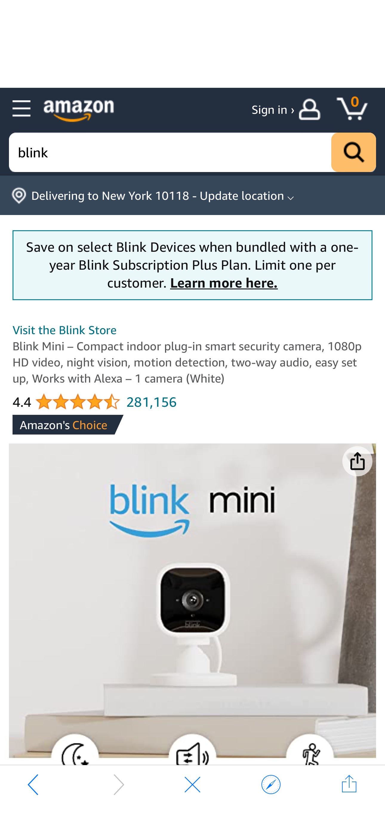 Amazon Official Site: Blink Mini