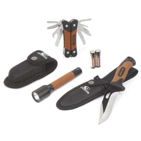 3 Piece Everyday Carry Kit, Brown