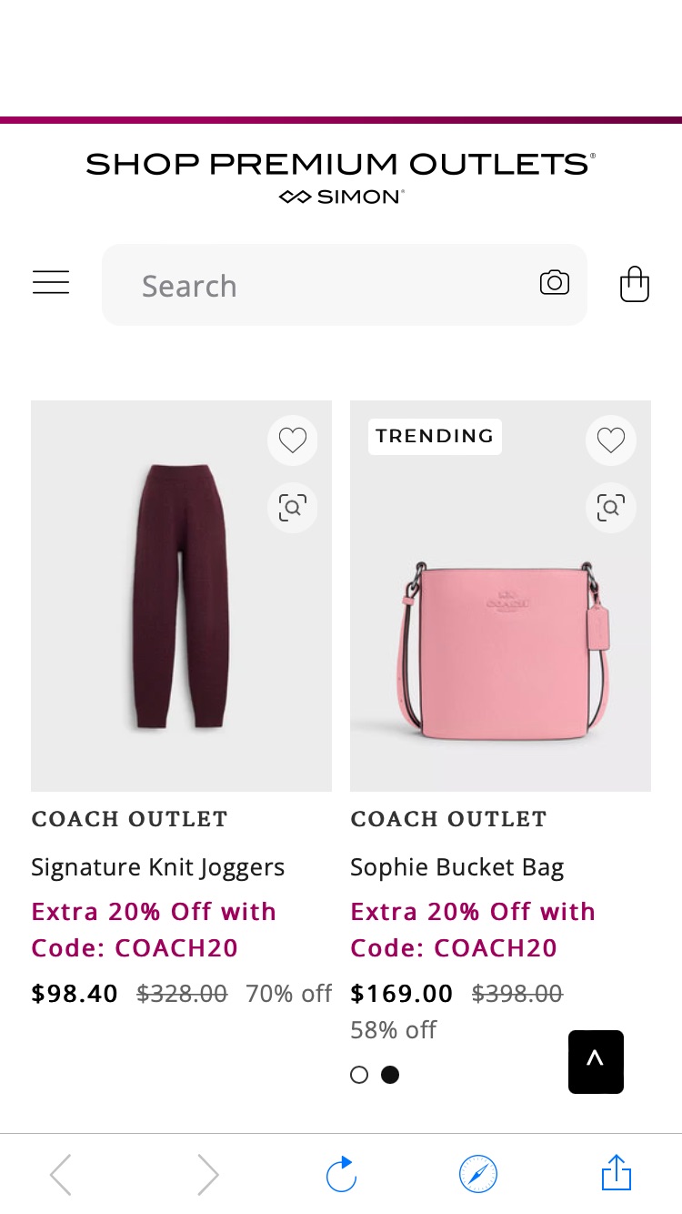 Coach Extra 20% off Select Styles | Shop Premium Outlets