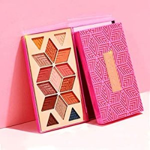 $27.39 Amazon:眼影盘,PÜR X Barbie Endless Possibilities II Signature 15-Piece Eyeshadow Palette, 3 Oz