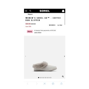 $50 Women s Sorel Go™ - Coffee Run Slipper | SOREL