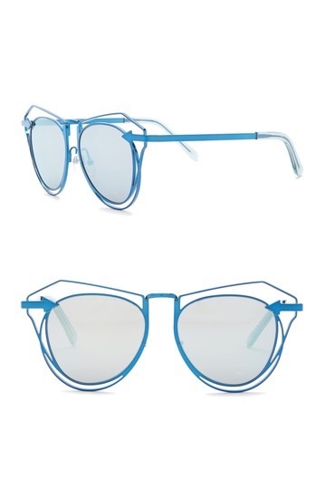 Karen Walker | Marguerite Geo Cat Eye Sunglasses | Nordstrom Rack墨镜