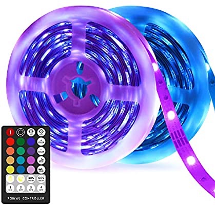 32.8ft strip lights with 28keys remote control （60% off）
Orginal price:19.99$
Deal price:8.0$
使用 code：5NIMZRIP