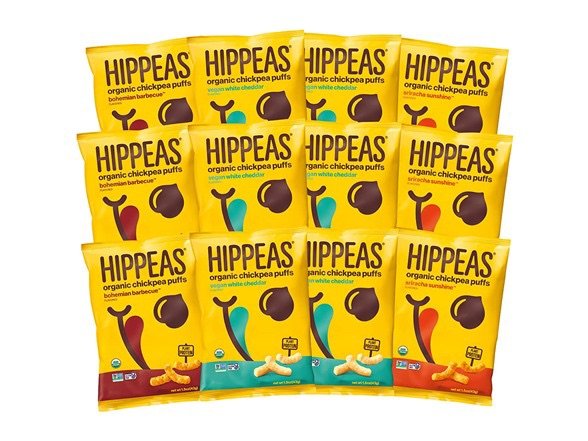 HIPPEAS Organic Chick Pea Puffs 12 Pack