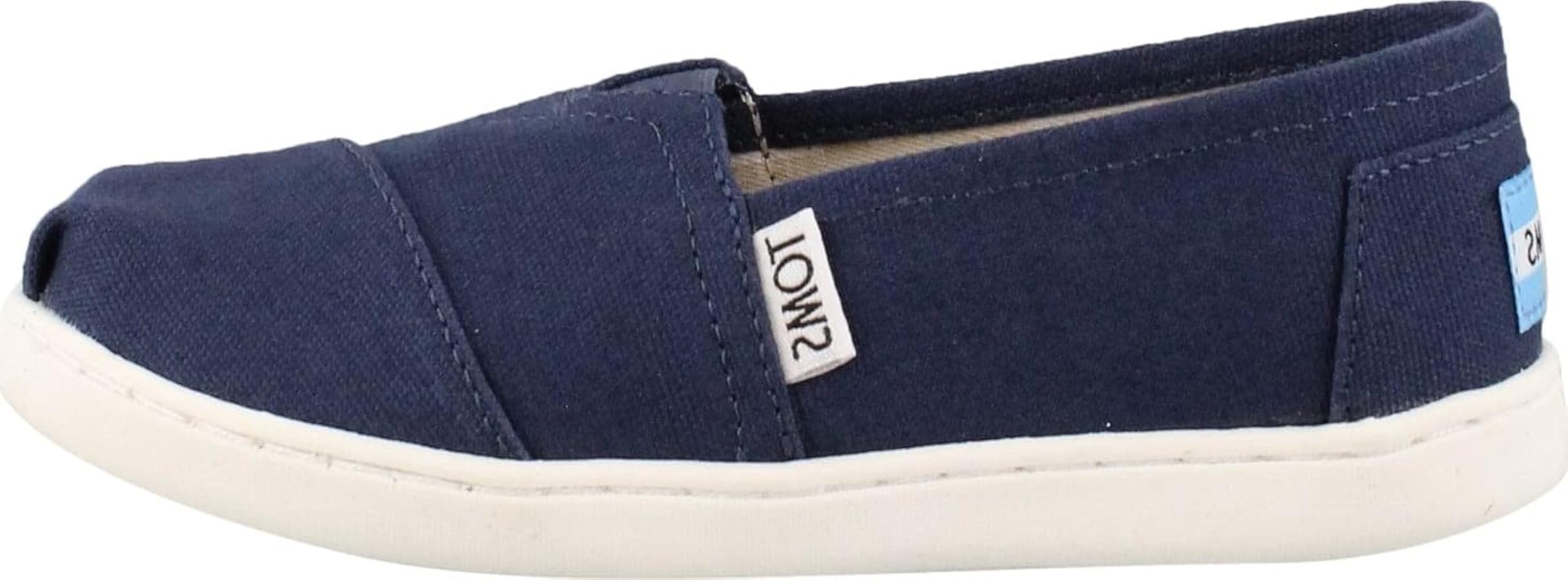Amazon.com | TOMS Unisex-Child Espadrille Sneaker, Navy, 3.5 Big Kid | Loafers