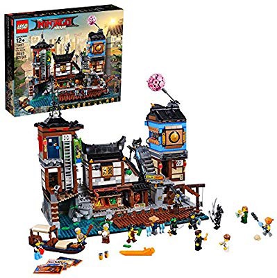 乐高，Amazon.com: THE LEGO NINJAGO MOVIE NINJAGO City Docks 70657 Building Kit (3553 Pieces): Gateway