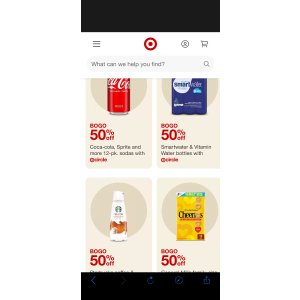 $0.01 Grocery Deals : Target BOGO50%