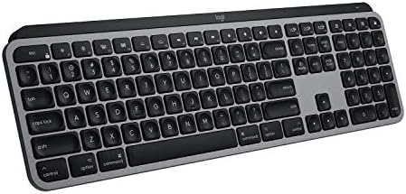 Amazon.com: Logitech MX Keys Advanced Wireless Illuminated Keyboard for Mac, Backlit LED Keys, Bluetooth,USB-C, MacBook Pro/Air,iMac, iPad Compatible, Metal Build  