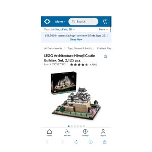 $127.95 LEGO Architecture Himeji Castle Building Set, 2,125 pcs. - Sam s Club