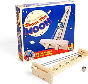 Amazon.com: Shoot The Moon Game — Balancing Game with Moon Ball, Table Games, Retro Games, Games for Kids and Adults by Relatable : Relatable: Toys &amp; Games