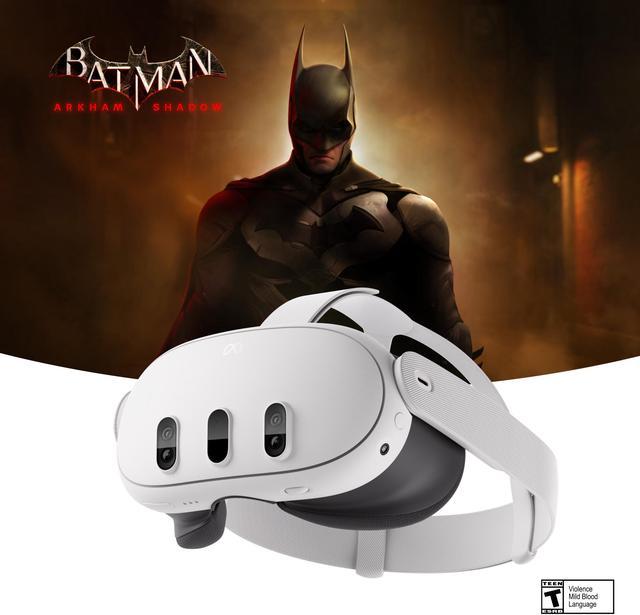 Meta Quest 3 512GB — The Most Powerful Quest — Ultimate Mixed Reality Experiences — Get Batman: Arkham Shadow and a 3-Month Trial of Meta Quest+ Included - Newegg.com