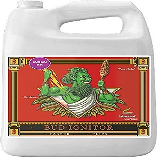 Amazon.com : Advanced Nutrients 2360-15 Bud Ignitor Fertilizer, 4 Liter, Brown/A : Patio, Lawn &amp; Garden