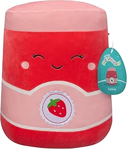 Amazon.com: Squishmallows 14-Inch Janna Strawberry Jam - Large Ultrasoft Official Kelly Toy Plush : Toys &amp; Games