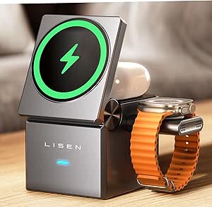 LISEN 3 in 1 Charging Station