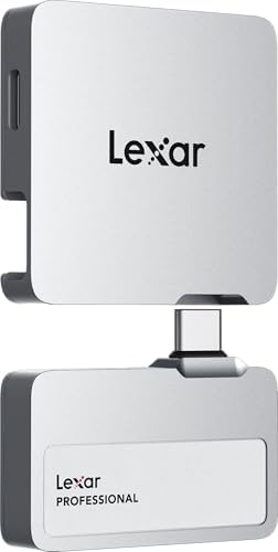 Amazon.com: Lexar 2TB Professional Go Portable 固态硬盘 适用于iPhone 15/16