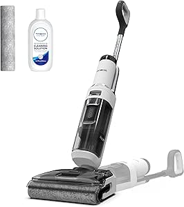 Amazon.com: Tineco Floor ONE Stretch S6 Cordless Wet Dry Vacuum Cleaner, 180°Lay-Flat Smart Vacuum Mop, 40 Minutes Long Runtime 158℉ Flashdry Self-Cleaning, Triple-Sided Edge Cleaning Lightw