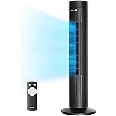 Amazon.com: Pelonis 42-Inch Tower Fan for Bedroom – Oscillating Tower Fan with Remote Control – Indoor Quiet Fan with 6 Speeds, 4 Modes and 24-Hour Timer – ETL Certified : Home &amp; Kitchen