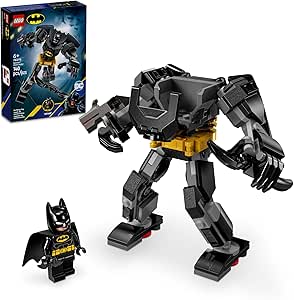 Amazon.com: LEGO DC Batman: Batman Mech Armor Super Hero Toy, Collectible Robot Action Figure and Batman Minifigure Included, Creative Super Hero Gift for Kids &amp; Batman Fans Ages 6 and U