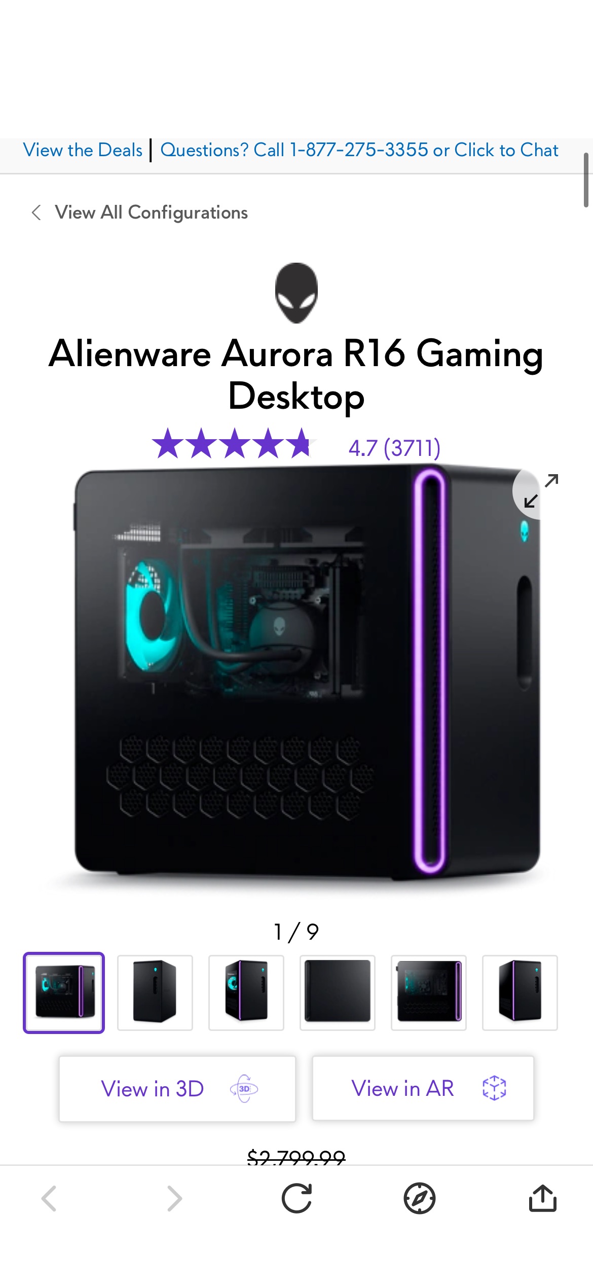 Alienware R16 Gaming Desktop with Air Cooling & Liquid Cooling | Dell USA