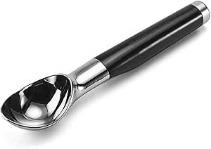 Amazon.com: KitchenAid Classic Ice Cream Scoop, 8.6 inches, Black: Home &amp; Kitchen