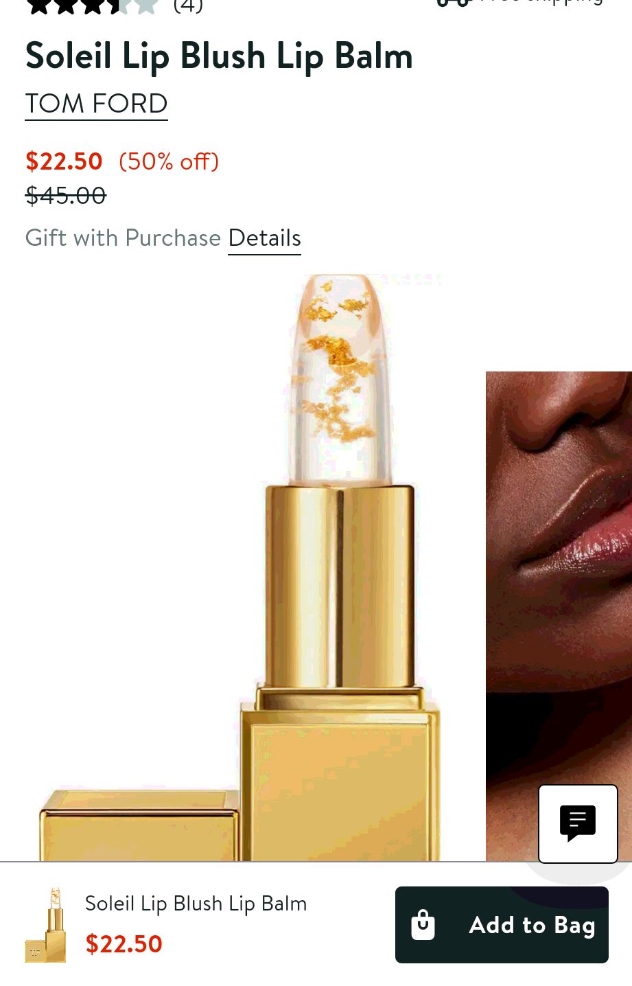 TOM FORD Soleil Lip Blush Lip Balm | Nordstrom