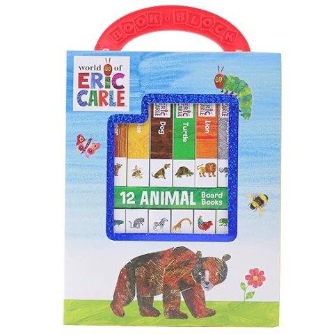 World of Eric Carle 幼儿纸板书12本