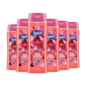 Amazon.com : Suave Moisturizing Body Wash, with Wild Cherry Blossom and Vitamin E Extract, No Parabens