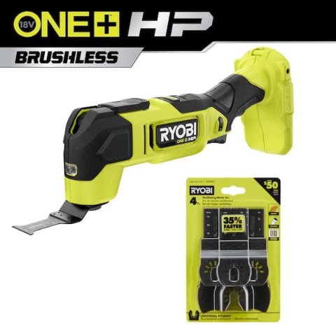 RYOBI ONE+ HP 18V 无刷多功能震动工具套装