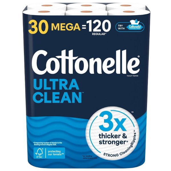 Cottonelle 强韧卫生纸  30卷