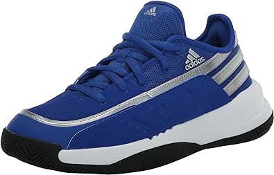 Amazon.com | adidas Unisex Front Court Sneaker, Team Royal Blue/Silver Metallic/Black, 6.5 US Men | Basketball