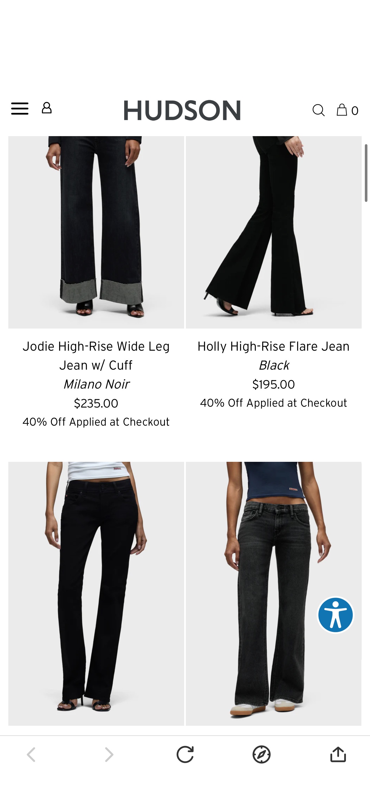 Shop Women's New Arrivals at Hudson Jeans | Hudson Jeans Get 40% off sitewide. Our biggest sale of the year is here.