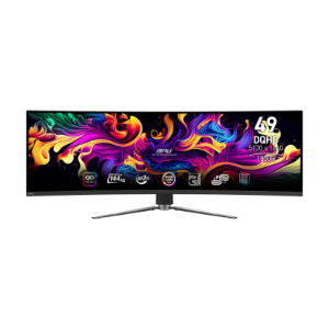 MSI MPG 491CQP QD-OLED 49" DQHD 144Hz 曲面电竞屏