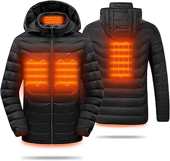 50% OFF Heated Jacket for Men 