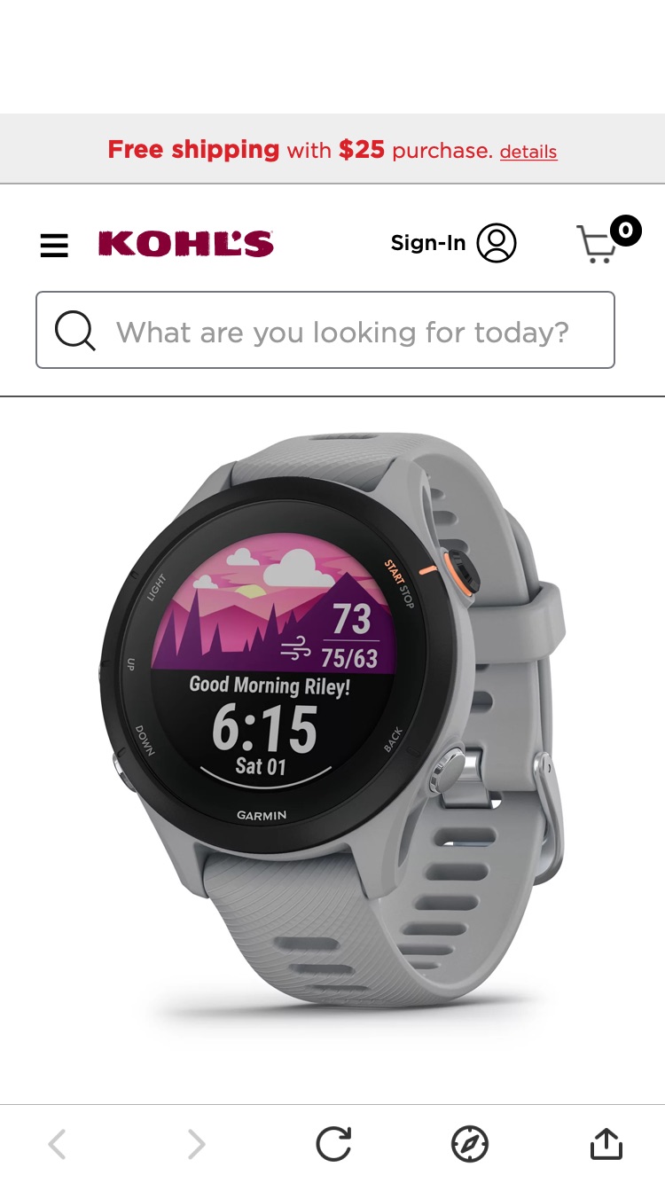 Garmin Forerunner 255S Running Smartwatch