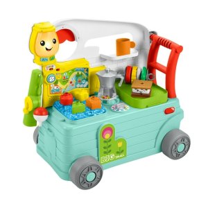 Fisher-Price 3合1宝宝助行车，包含15件玩具