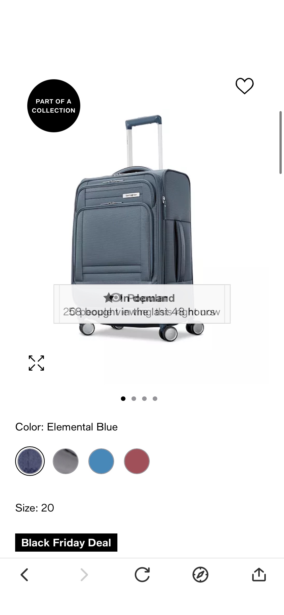 NEW! Samsonite AirLIFT Carry On Spinner, Created for Macy's - Macy's