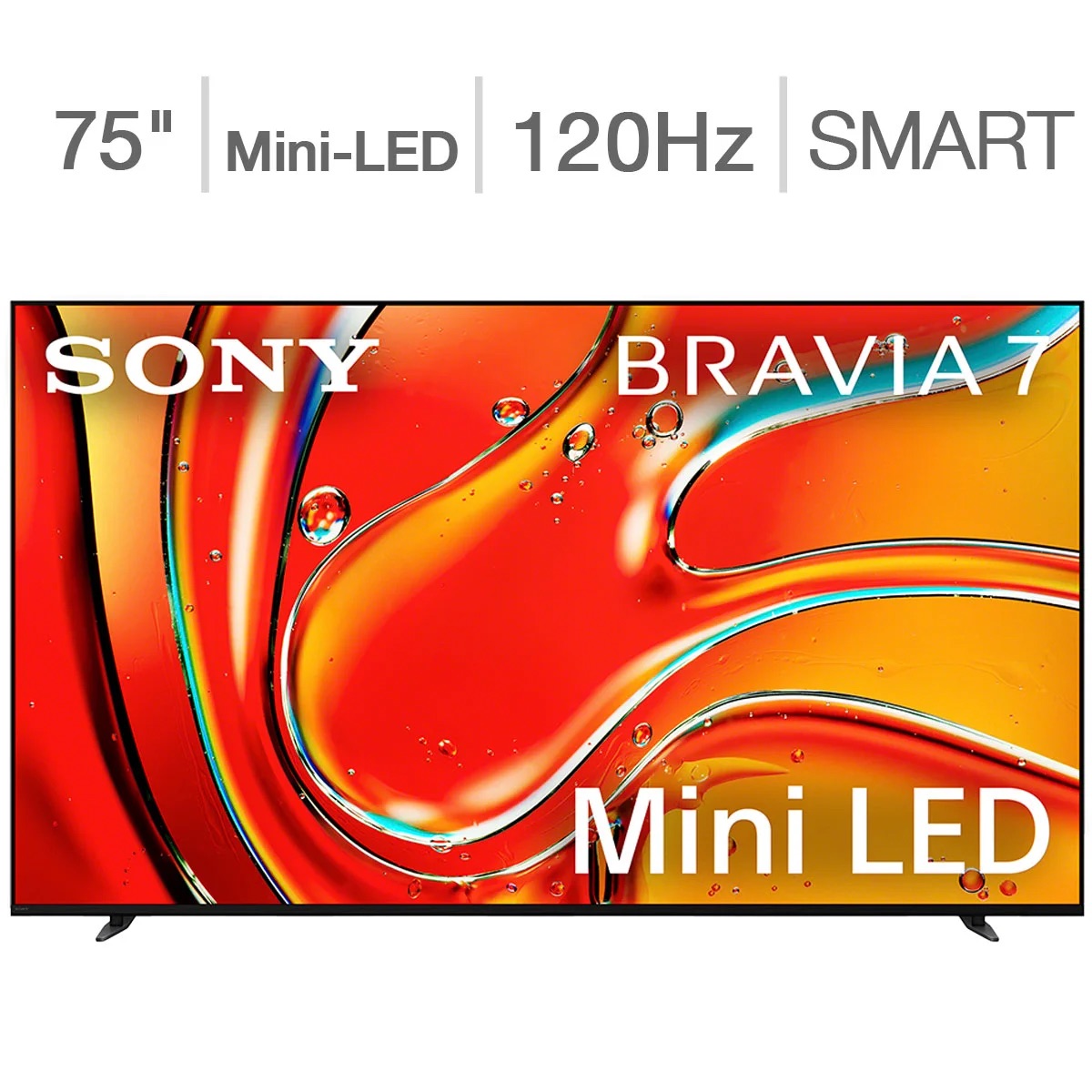 Sony 75" Class - BRAVIA 7 Series - 4K UHD QLED Mini-LED LCD TV - Allstate 3-Year Protection Plan Bundle Included for 5 Years of Total Coverage* | Costco