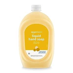 Amazon Basics 洗手液替换装 50 fl oz 蜂蜜牛奶味