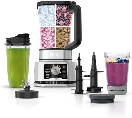 Amazon.com: Ninja SS351 Foodi Power Blender &amp; Processor System 1400 WP Smoothie Bowl Maker