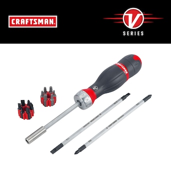 CRAFTSMAN V-Series 18-Piece Ratcheting Multi-bit Variety Pack Screwdriver Set in the Screwdrivers department at Lowes.com