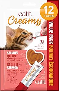 闪购：Catit Creamy Lickable 猫猫零食条 12个