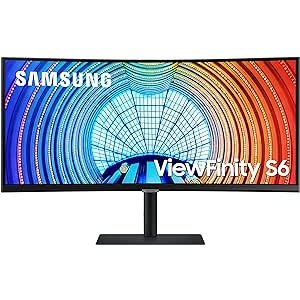 SAMSUNG 34" ViewFinity S6 21:9 1440P 100Hz 曲面显示器