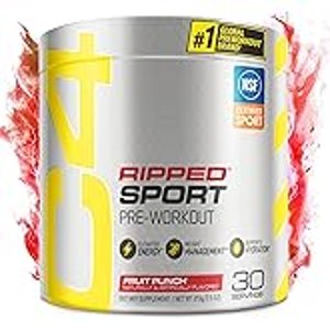 $10.19 Amazon.com: Cellucor C4 Sport Pre Workout Powder Watermelon - Pre Workout Energy with Creatine + 135mg Caffeine and Beta-Alanine Performance Blend - NSF Certified for Sport 30 Servings : Hea