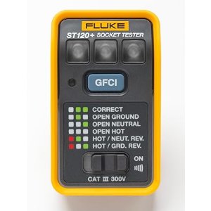 $14.97 Fluke ST120+ GFCI Socket Tester with Audible Beeper: Amazon.com: Tools & Home Improvement