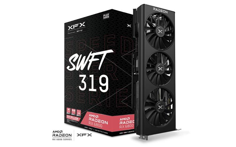 XFX SPEEDSTER SWFT319 AMD Radeon™ RX 6800 Black Edition Graphics Card - Canada Computers &amp; Electronics