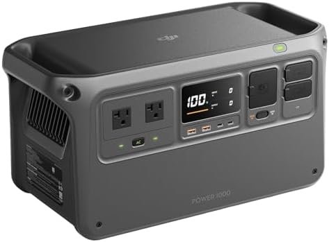 DJI Power 1000 户外移动电源 磷酸锂铁 1度电 2600W大功率输出