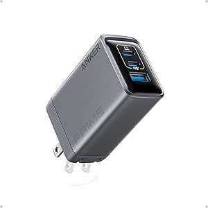 $45.99 Amazon.com: Anker Prime Charger, 100W USB C Charger, 3-Port GaN USB Charger Block, Foldable and Compact for MacBook, iPad, iPhone Series, Galaxy S24/S23, and More : Electronics